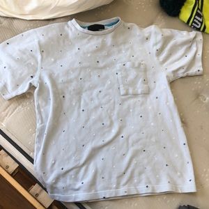 Blue patterned vintage Tee shirt